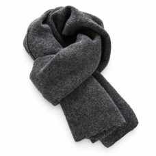 Charcoal Minimalist Knit Scarf