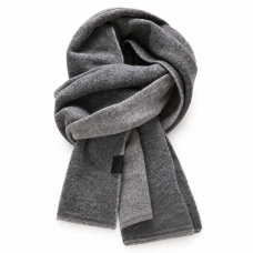 Dark Gray Minimalist Scarf