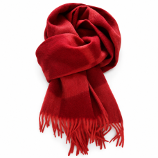 Crimson Classic Fringe Scarf